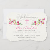 Floral | Eerste uitnodigingen van de Gemeenschap (Voorkant)