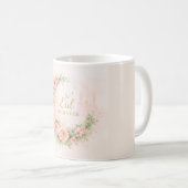 Floral Eid Mubarak Mug – Blush Pink Islamic Gift f (Devant droit)