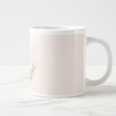 Floral Eid Mubarak Mug – Blush Pink Islamic Gift f (Droite)