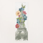 Floral Eiffel Tower | Parijs, Frankrijk Yogamat (Voorkant)