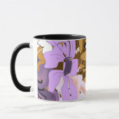 Floral Elegance Coffee Mug (Gauche)
