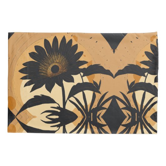 Floral Elegance Kussensloop (Achterkant-Links)