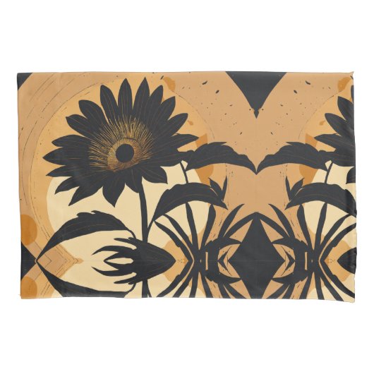 Floral Elegance Kussensloop (Voorkant-Links)