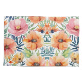 Floral Elegance Kussensloop (Achterkant-Links)