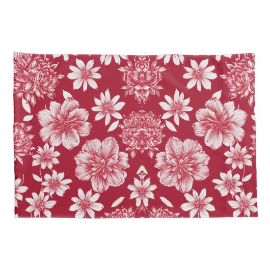 Floral Elegance Kussensloop (Achterkant-Rechts)