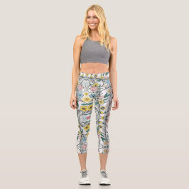 Floral Elegance Leggings 1