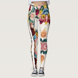 Floral Elegance Leggings 11