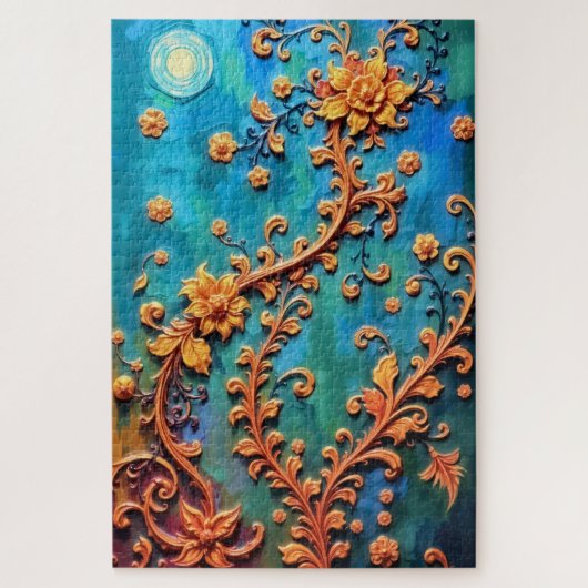 Floral Elegance Legpuzzel (Verticaal)