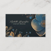Floral Elegance Luxe Sieraden Designer Visitekaartje (Voorkant)