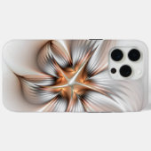 Floral Elegance Modern Abstract Fractal Art Case-Mate iPhone Case (Achterkant (horizontaal))