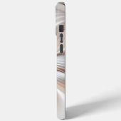 Floral Elegance Modern Abstract Fractal Art Case-Mate iPhone Case (Achterkant / Links)