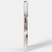 Floral Elegance Modern Abstract Fractal Art Case-Mate iPhone Case (Achterkant / Rechts)