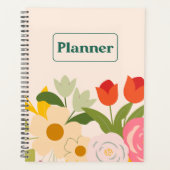 Floral Elegance Planner (Voorkant)