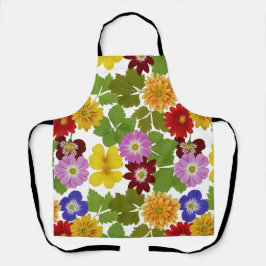 Floral Elegance schort