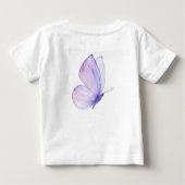 Floral Elegance Tee – Soft Pastel Blooms  (Achterkant)