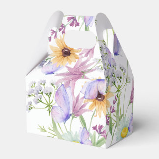 Floral Elegance Tee – Soft Pastel Blooms  Bedankdoosjes