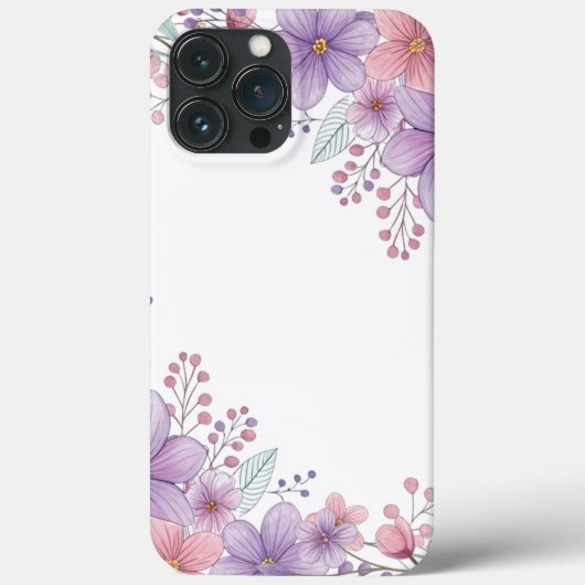 Floral Elegance voor je telefoon Case-Mate iPhone Case (Achterkant)