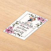 Floral Elegant Couple Wedding Invitation (Poser)