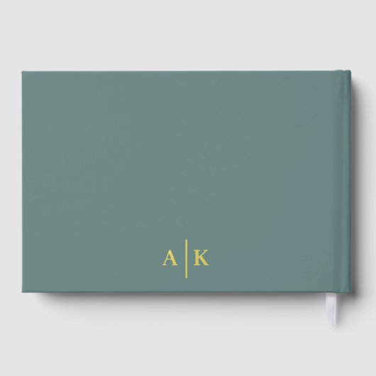 Floral Elegant Mariage Turquoise Foil (Verso)