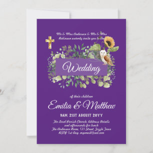 Floral Elegant Modern Kaart