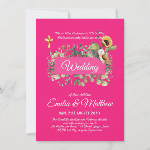 Floral Elegant Modern Kaart