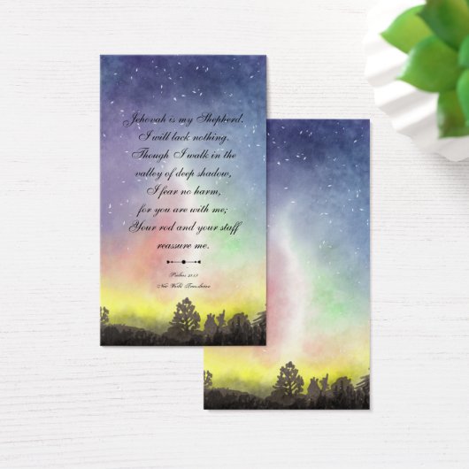 Floral Élégant Moderne Bible Religieuse (Bureau)