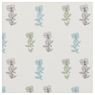 Floral Elegant Pattern Fabric Stof