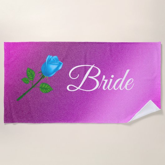 Floral Elegant Strandlaken (Voorkant)