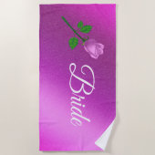 Floral Elegant Strandlaken (Voorkant)