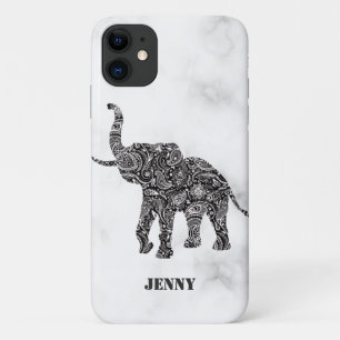 Floral Elephant iPhone 11 Hoesje