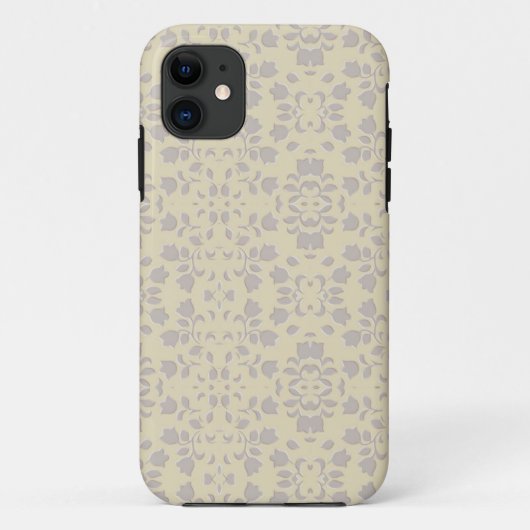 Floral Embossed Pattern Case-Mate iPhone Case (Achterkant)
