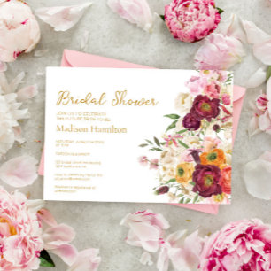 FLORAL Embrace Matrimony Vrijgezellenfeest Kaart