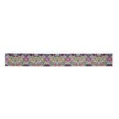 Floral Embroidery Pattern met prachtige bloemen Lint (Voorkant)
