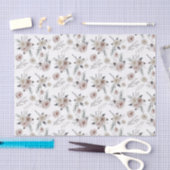 Floral- en botanische weefsels tissuepapier (Craft)