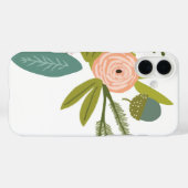 Floral en fauna Case-Mate iPhone case (Achterkant (horizontaal))
