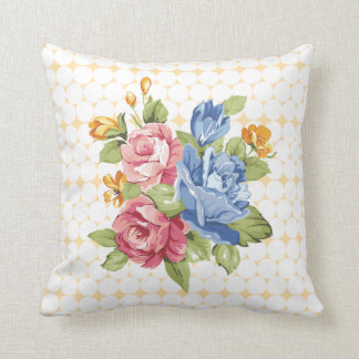 Floral en parels kussen