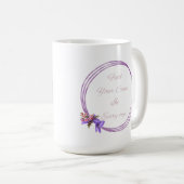 Floral en Quotation mok design (Voorkant rechts)