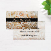 Floral enregistrer la carte de profil de date (Bureau)