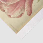 Floral Ephemera Decoupage Roze Paarse Spring Tulp Tissuepapier (Detail)