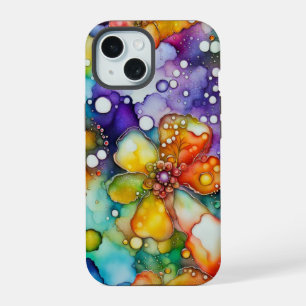 Floral et bulles Abstraites
