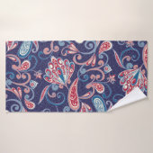 Floral Ethnique : Abstrait Oriental Sans Seamless. (Serviette de bain)