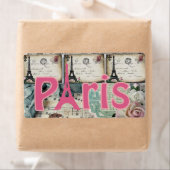 Floral Étiquette Paris (En situation)