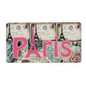 Floral Étiquette Paris (Devant)