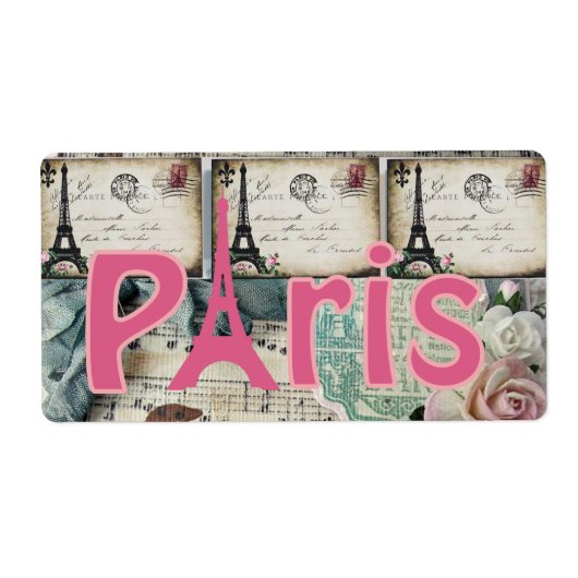 Floral Étiquette Paris (Devant)