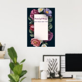 Floral Event Poster (Thuiskantoor)