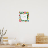 Floral Event Poster (Keuken)