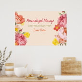 Floral Event Poster (Keuken)