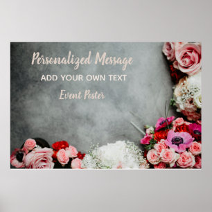 Floral Event Poster