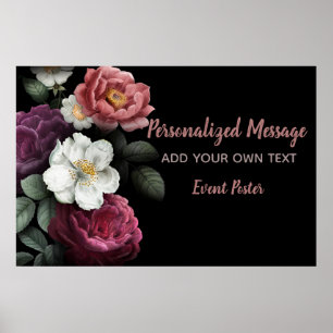 Floral Event Poster