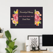 Floral Event Poster (Thuiskantoor)